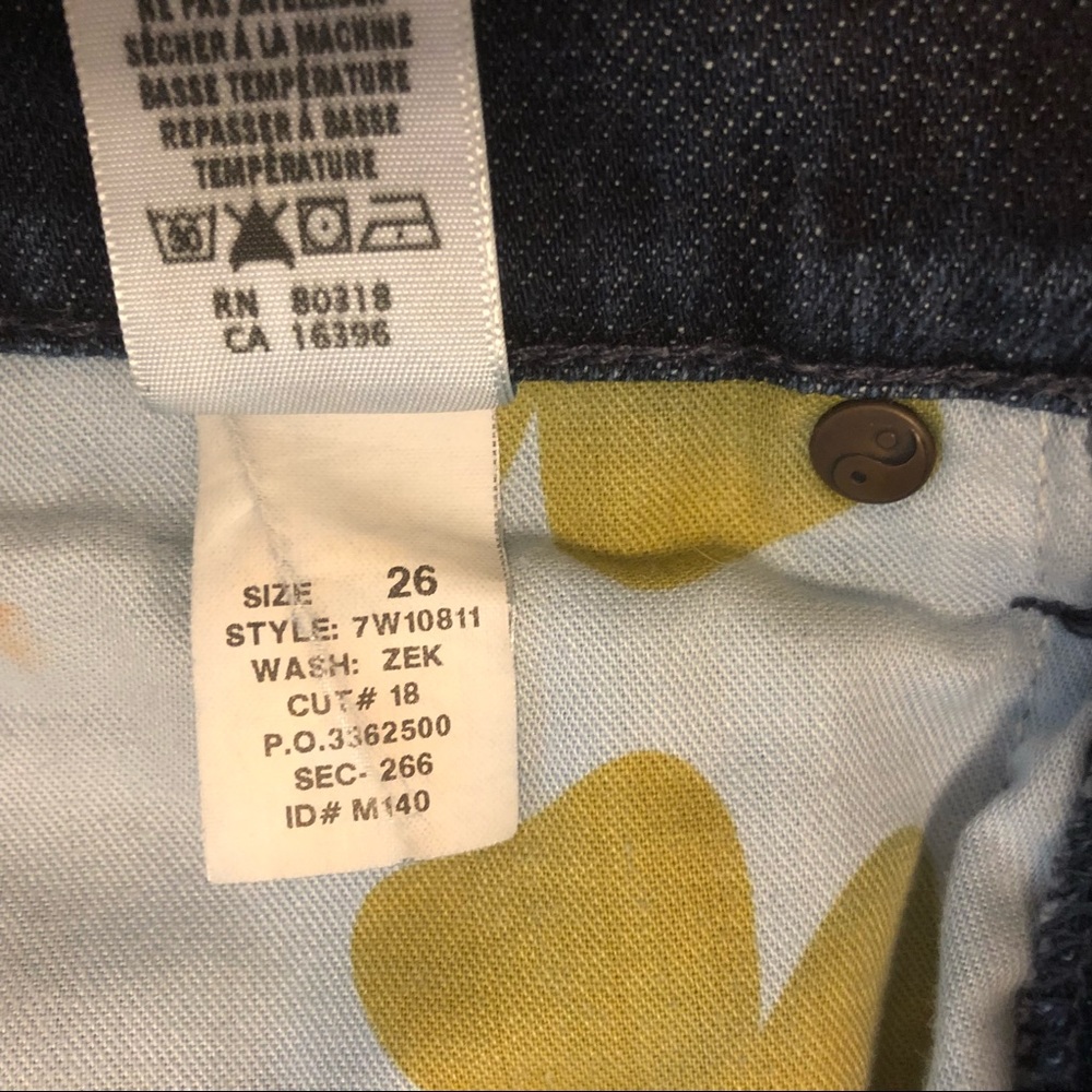 Lucky Brand Stark Sweet N Straight Jeans Size 2 26 Style 7W10811 - Picture 9 of 11